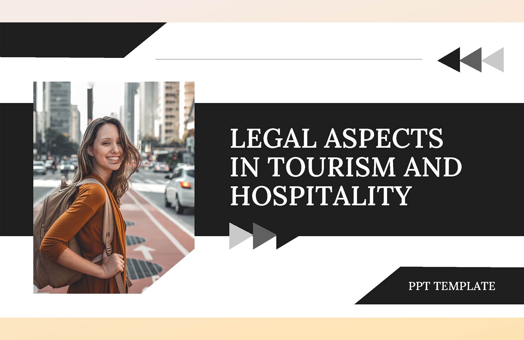 Legal Aspects in Tourism and Hospitality PPT Template