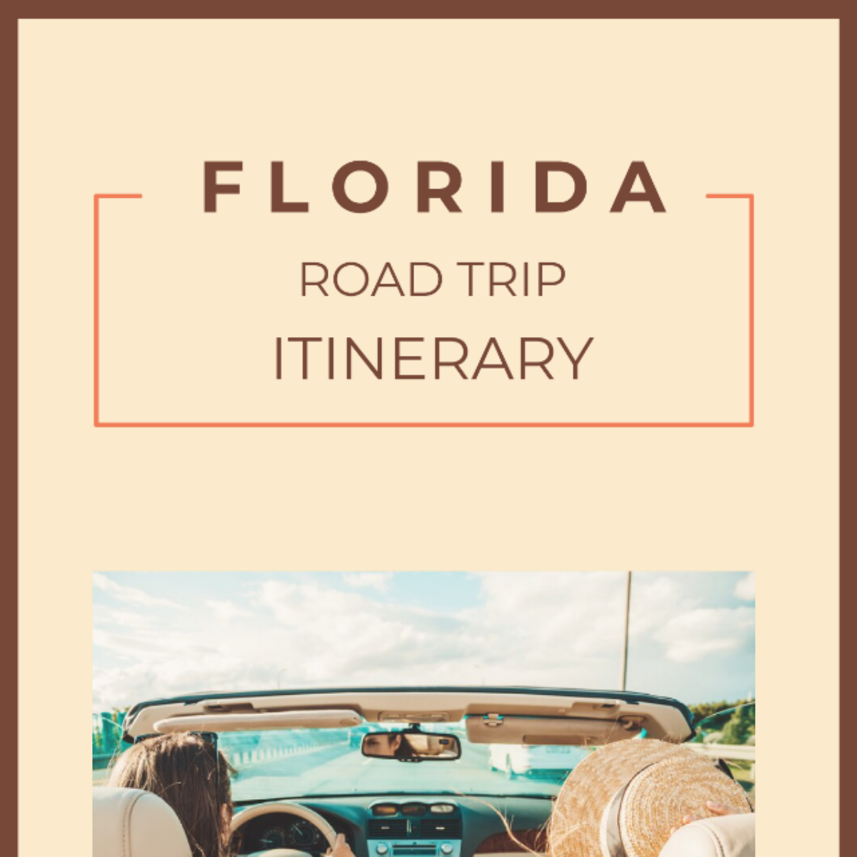 Florida Road Trip Itinerary Template - Edit Online & Download