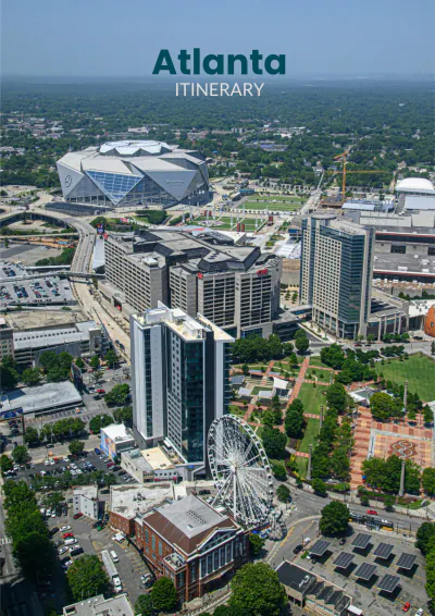 Free Atlanta Itinerary Template to Edit Online