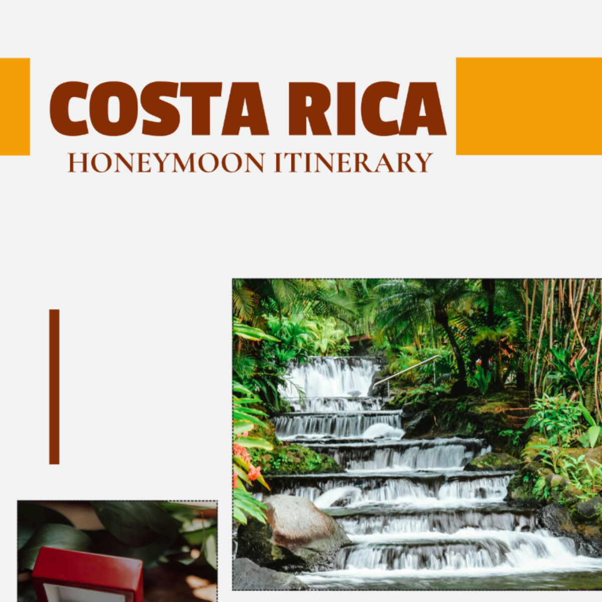 Costa Rica Honeymoon Itinerary Template - Edit Online & Download