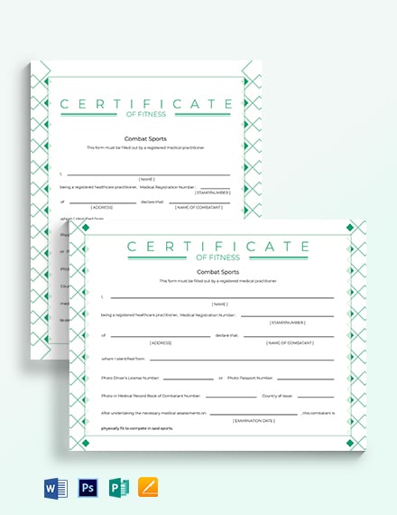 sports-fitness-certificate-template