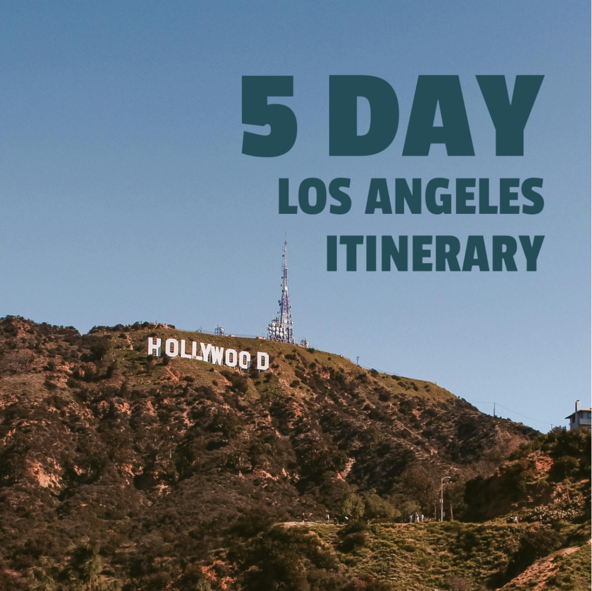 5 Day Los Angeles Itinerary Template - Edit Online & Download