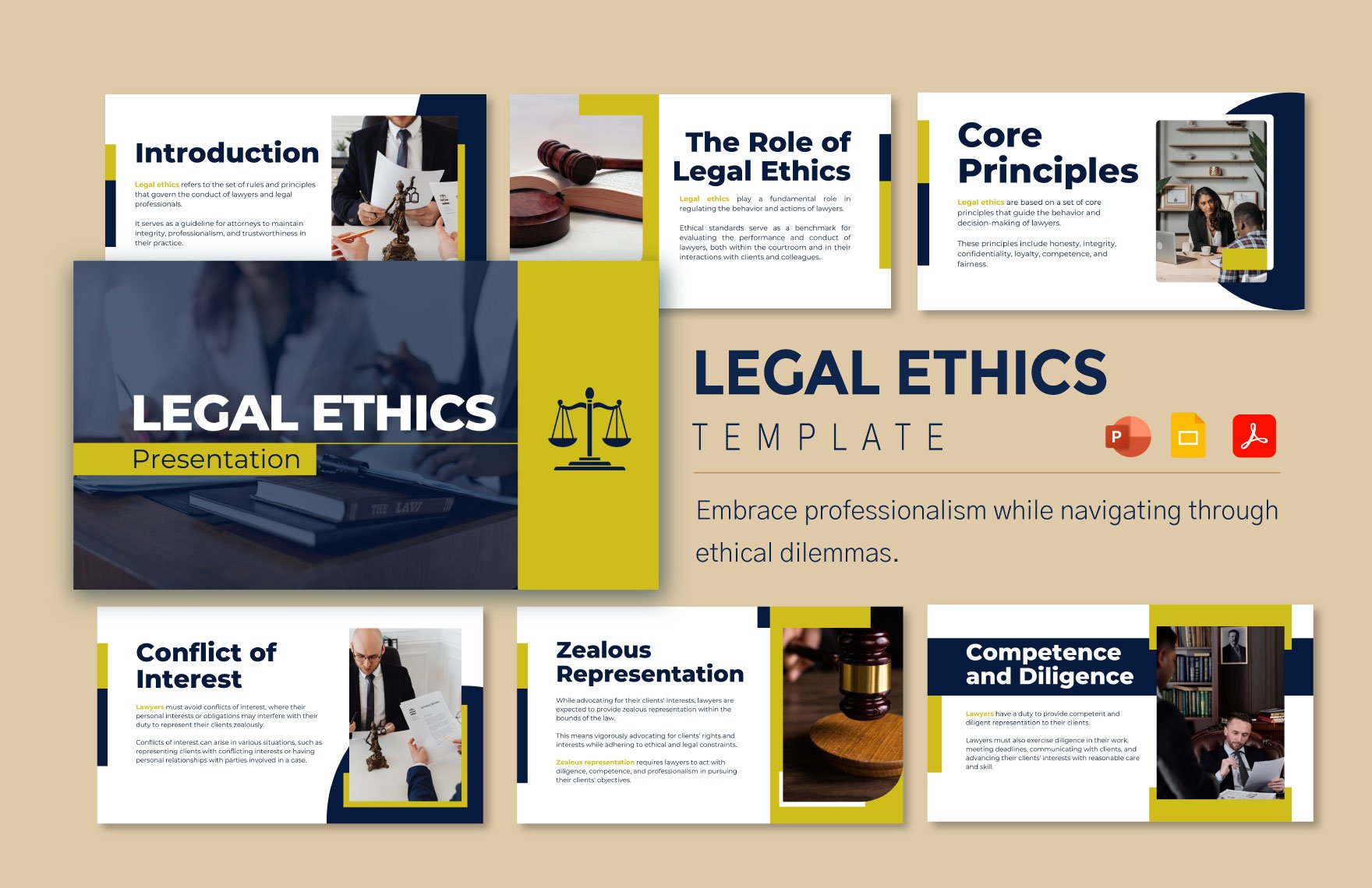 Legal Ethics Template