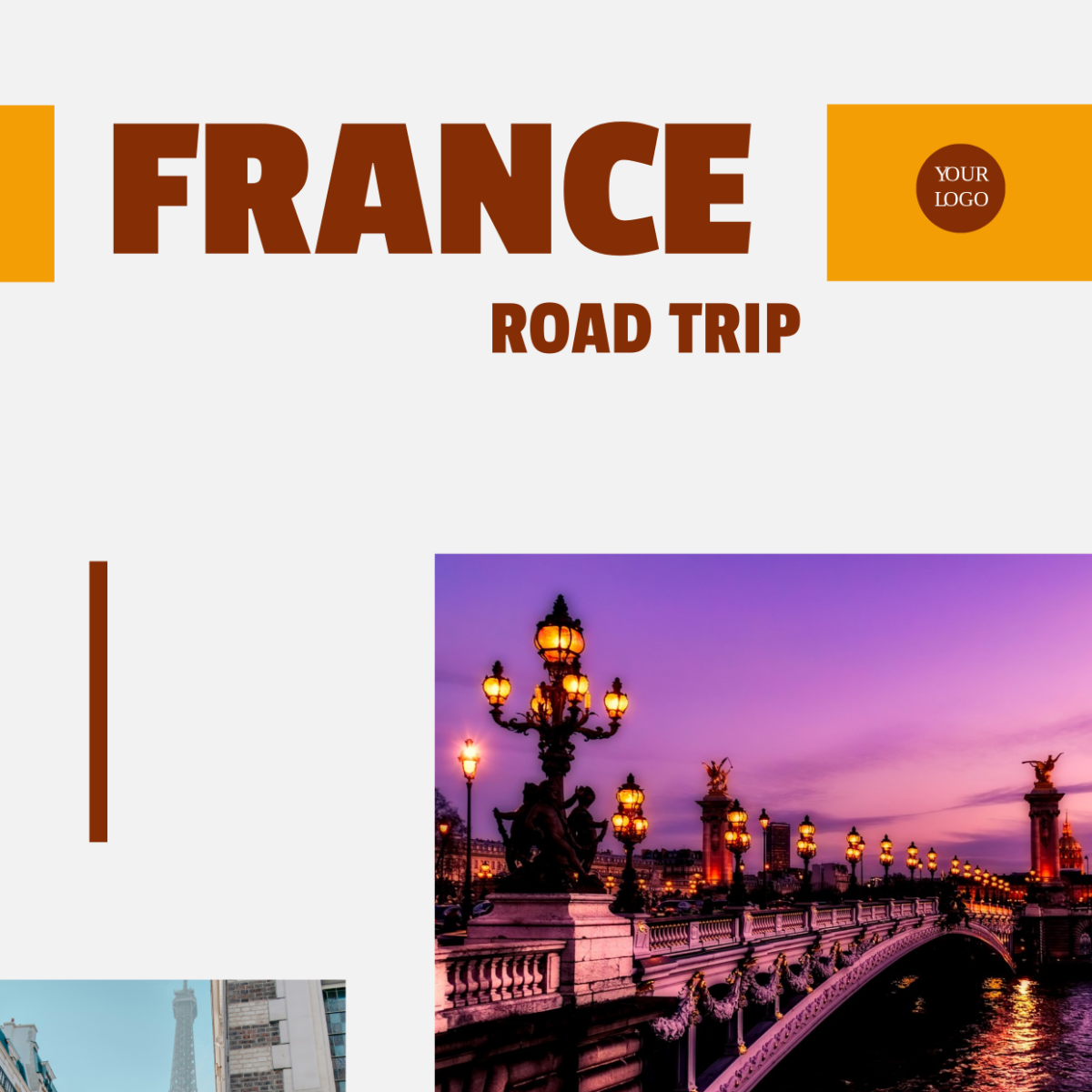 France Road Trip Itinerary Template - Edit Online & Download