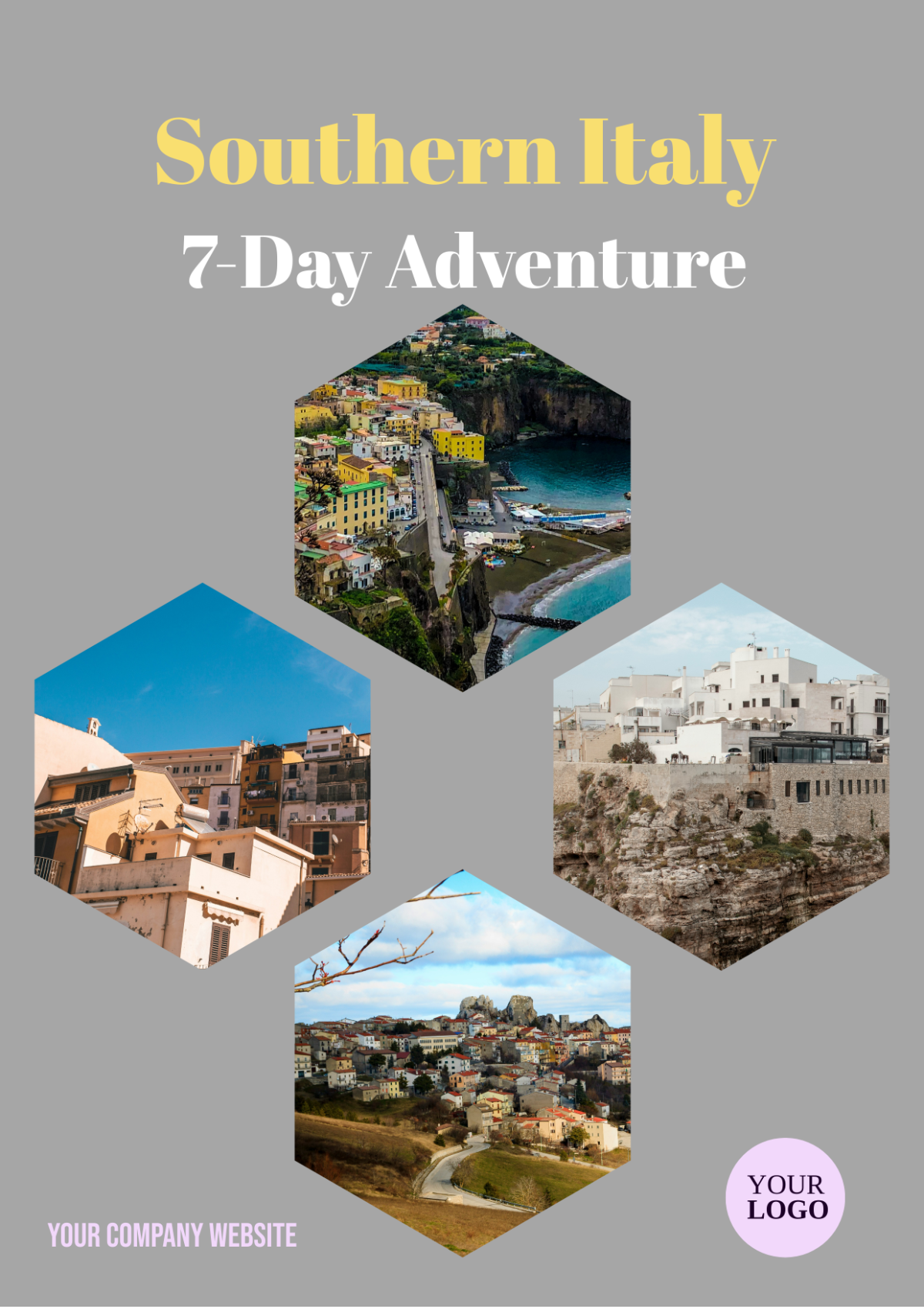 7 Day Southern Italy Itinerary Template - Edit Online & Download