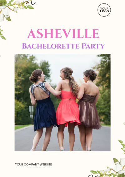Free Asheville Bachelorette Itinerary Template to Edit Online