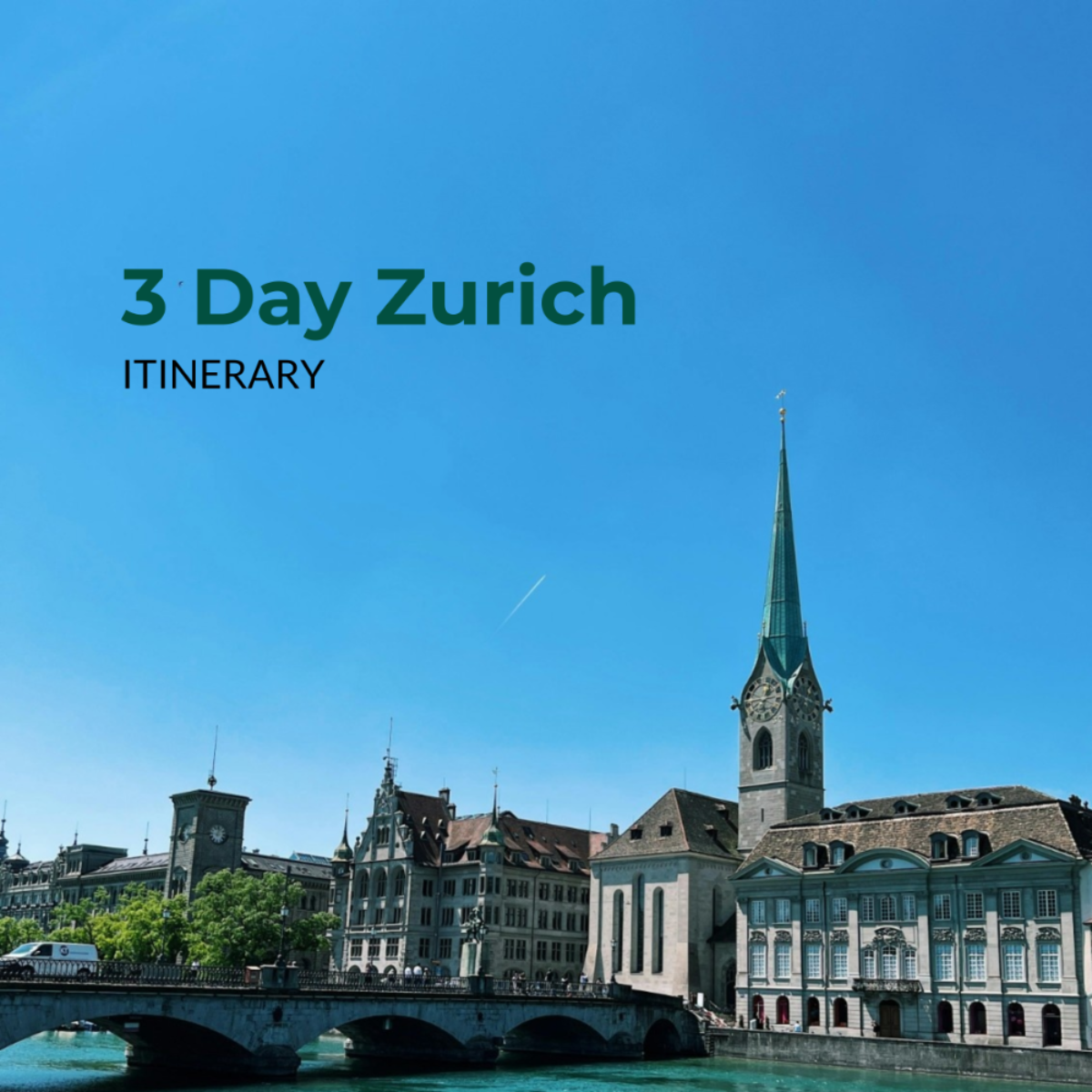 3 Day Zurich Itinerary Template - Edit Online & Download