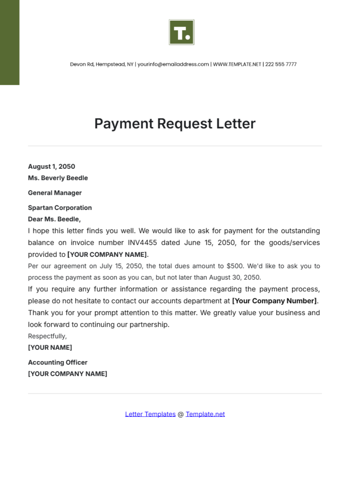 Request Letter Templates Prntbl concejomunicipaldechinu gov co Request Letter Templates Prntbl concejomunicipaldechinu gov co
