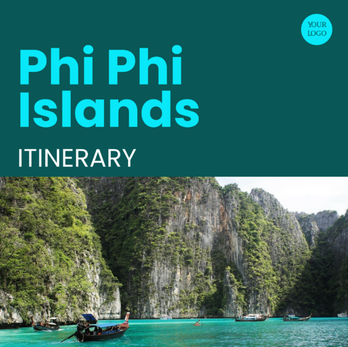 Phi Phi Islands Itinerary Template - Edit Online & Download