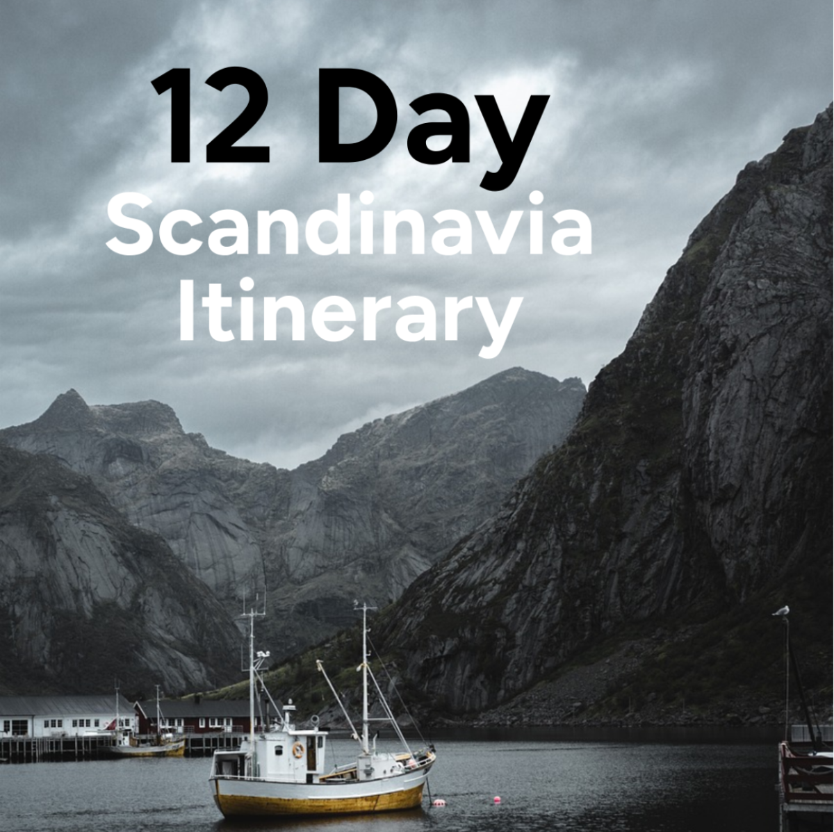 12 Day Scandinavia Itinerary Template - Edit Online & Download