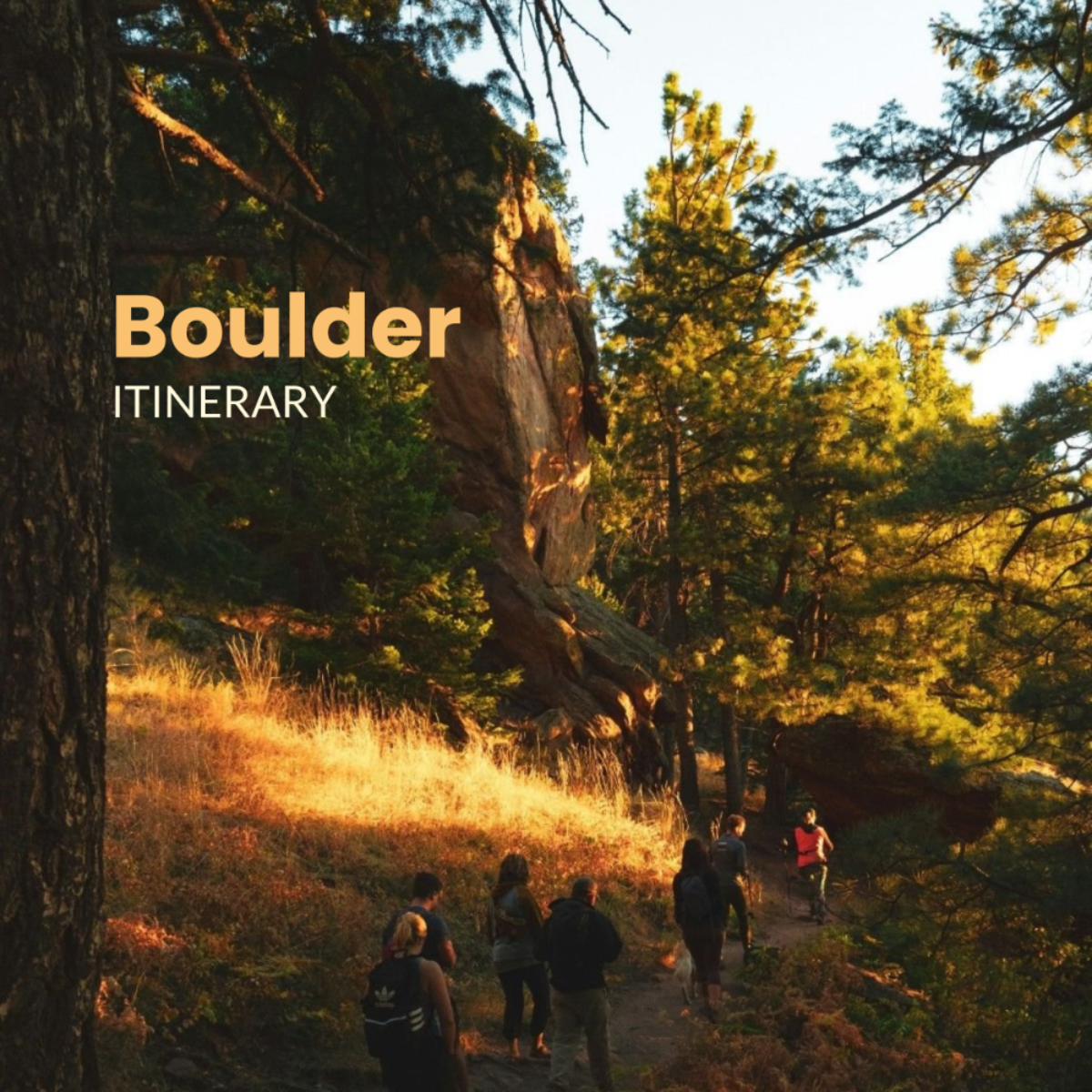 Boulder Itinerary Template - Edit Online & Download