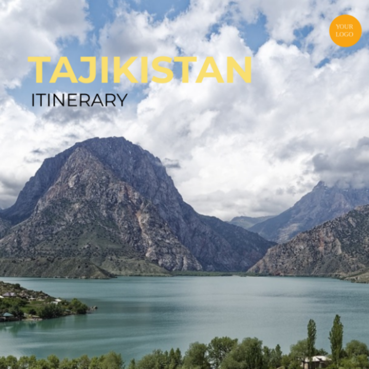 Tajikistan Itinerary Template - Edit Online & Download