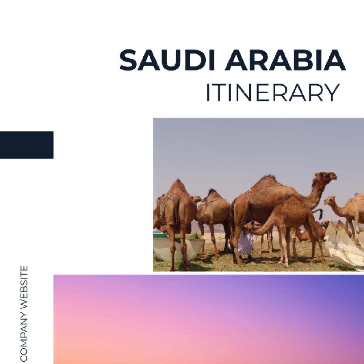  Saudi Arabia Itinerary Template