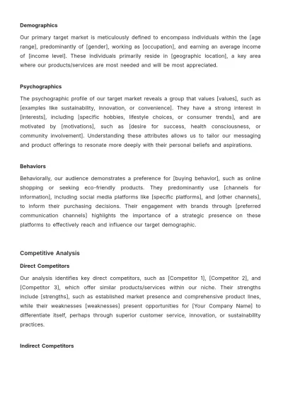 Free Startup Brand Positioning Manual Template to Edit Online