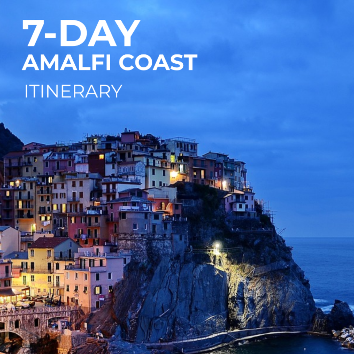 7 Day Amalfi Coast Itinerary Template - Edit Online & Download