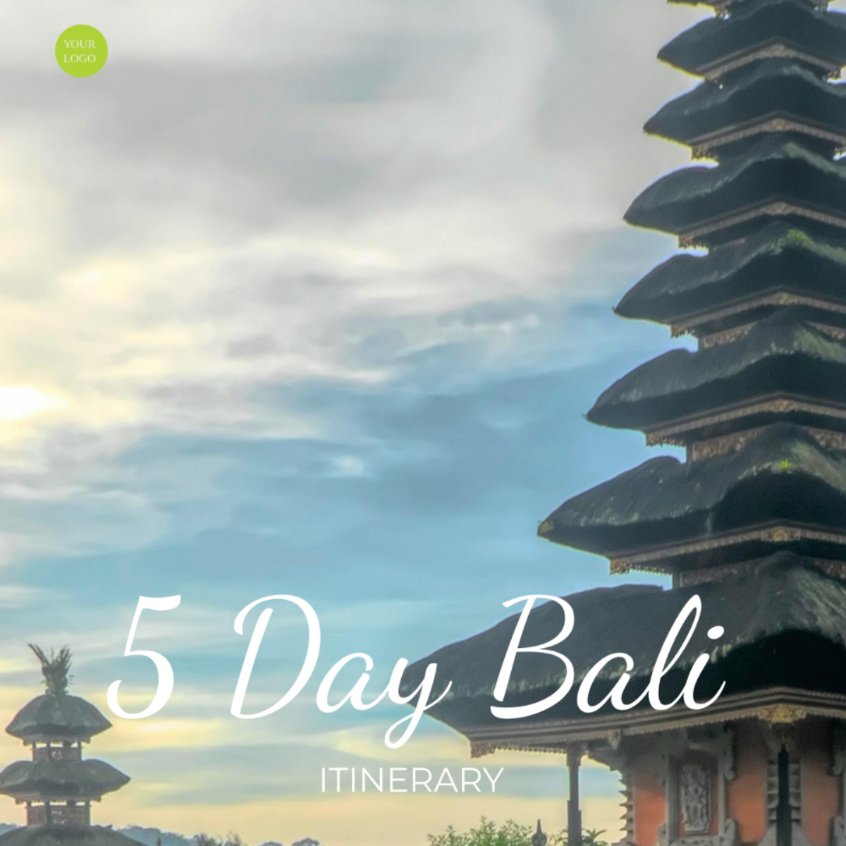 5 Day Bali Itinerary Template - Edit Online & Download