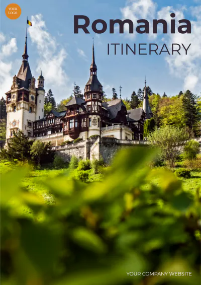 Free Romania Itinerary Template to Edit Online