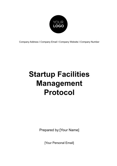 Free Startup Facilities Management Protocol Template to Edit Online