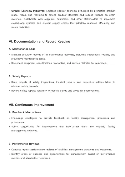 Free Startup Facilities Management Protocol Template to Edit Online
