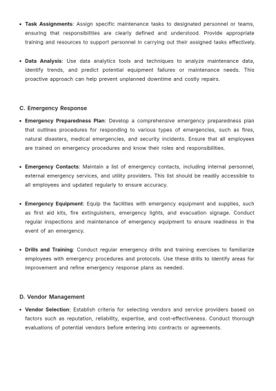 Free Startup Facilities Management Protocol Template to Edit Online