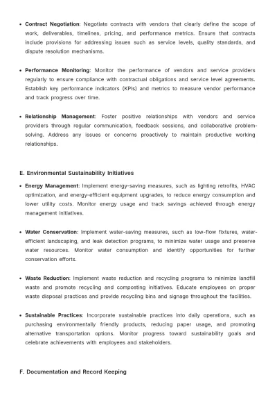 Free Startup Facilities Management Protocol Template to Edit Online