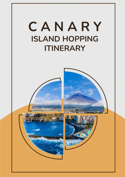 Free Canary Island Hopping Itinerary Template to Edit Online
