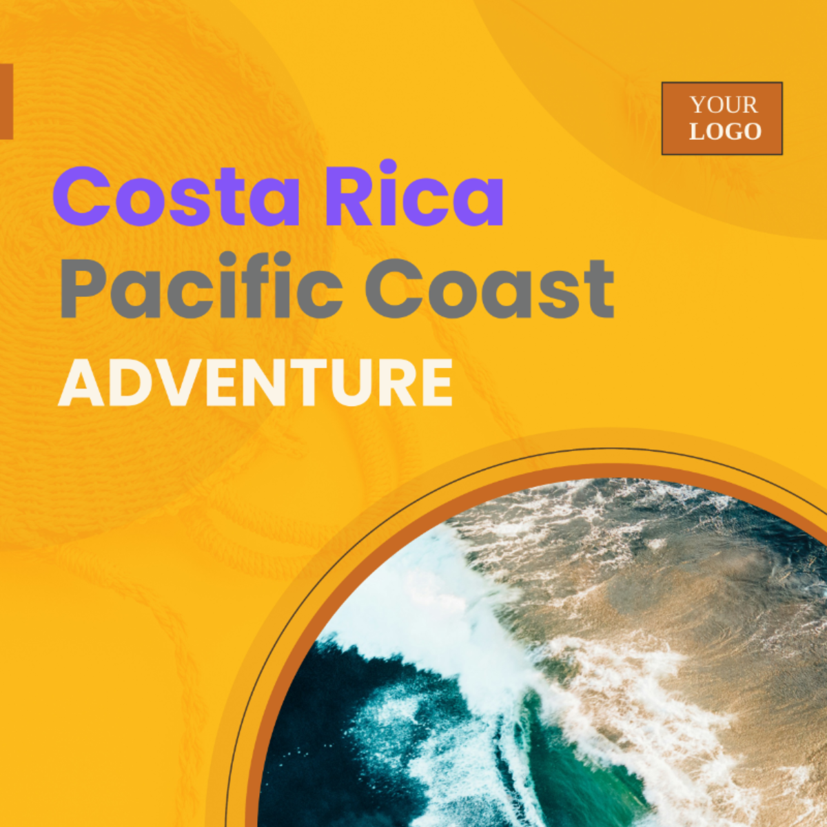 Costa Rica Pacific Coast Itinerary Template - Edit Online & Download