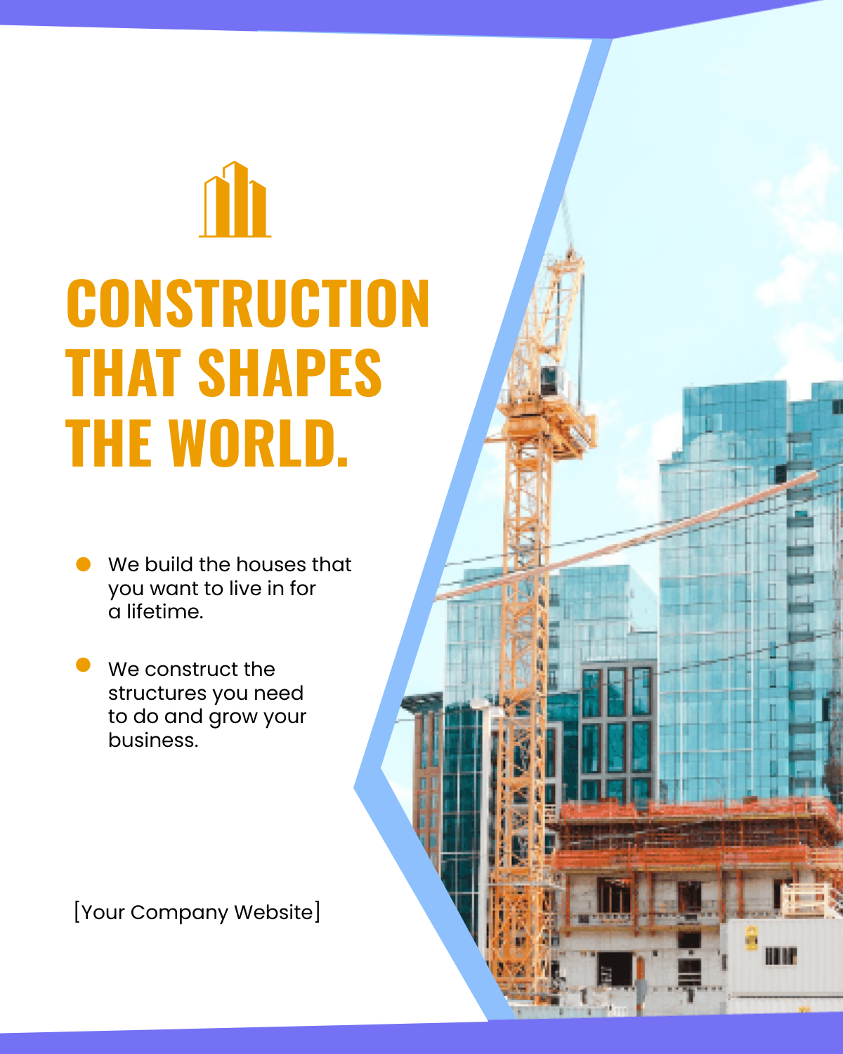 Construction Company Facebook Ad