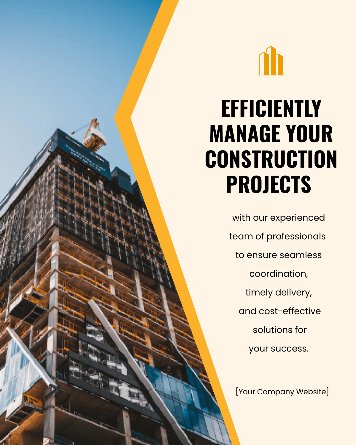 Construction Management Facebook Ad