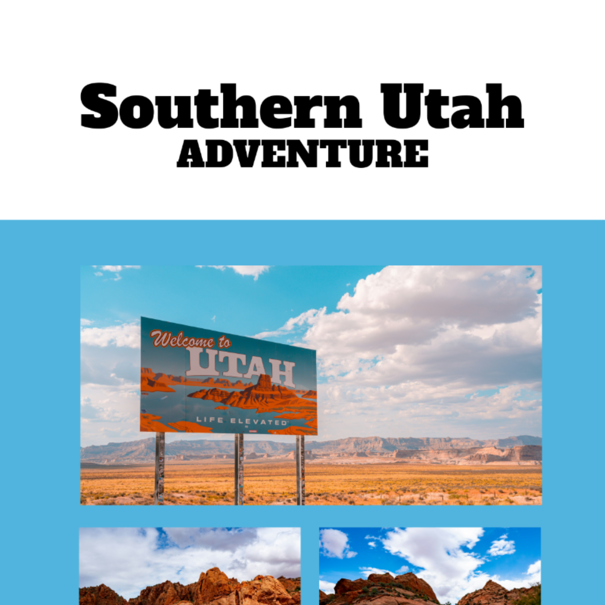 Southern Utah Itinerary Template - Edit Online & Download