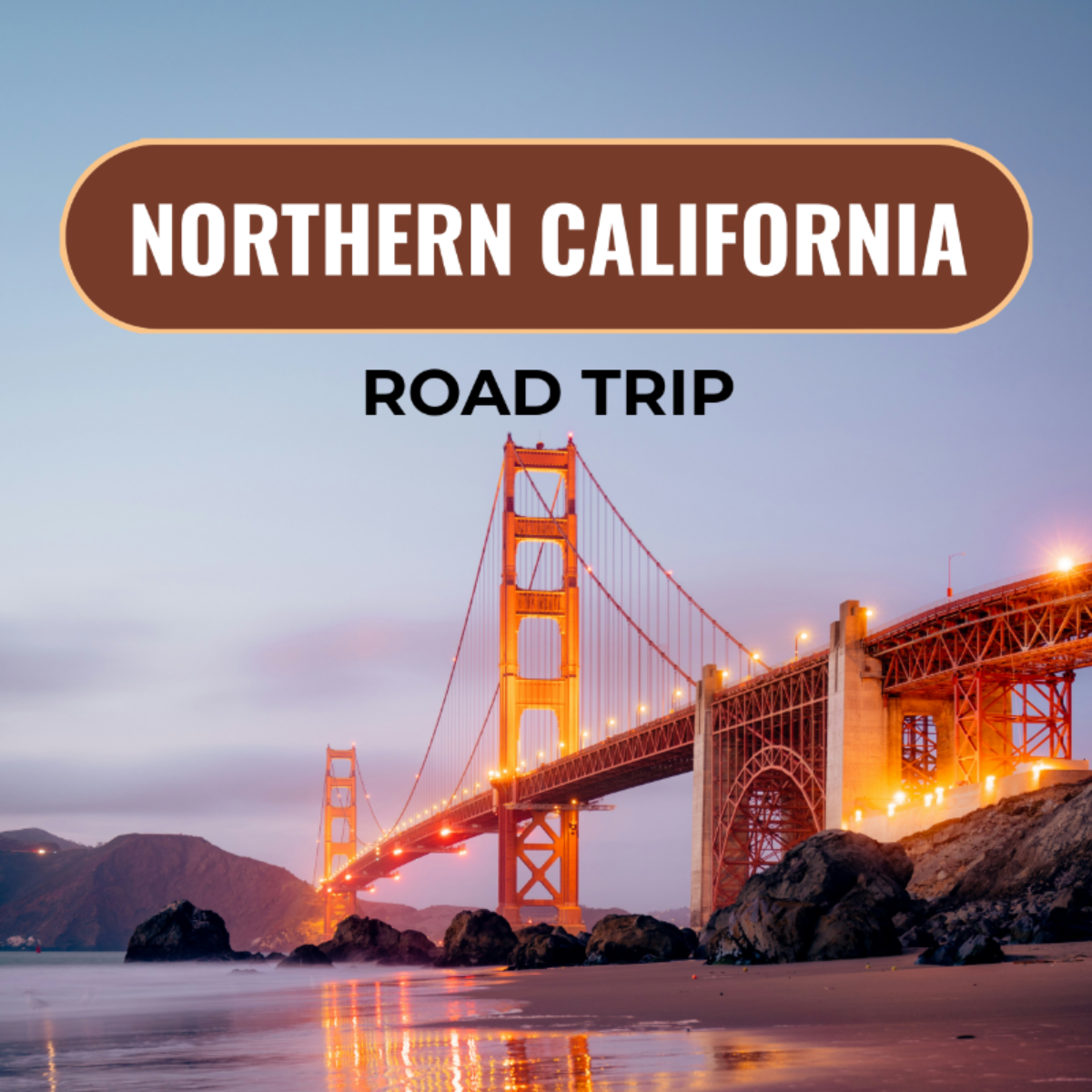 Northern California Road Trip Itinerary Template - Edit Online & Download