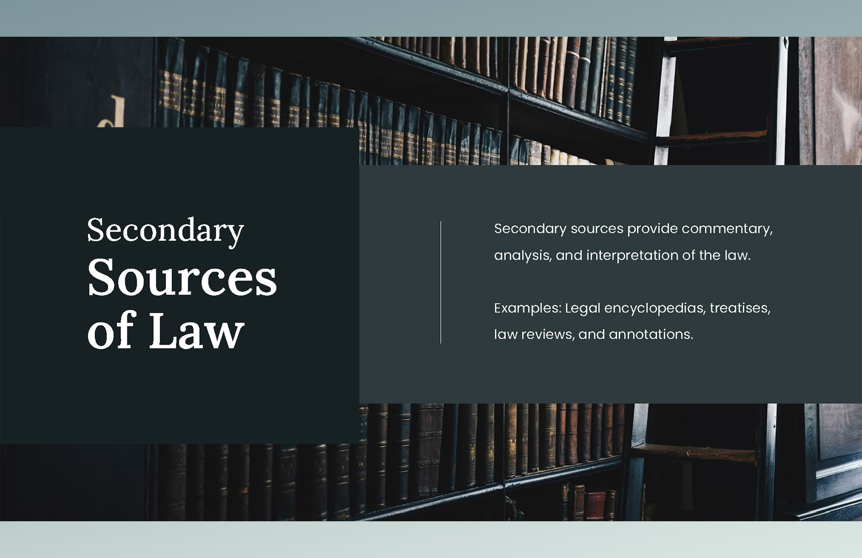 Legal Research Methodology PPT Template