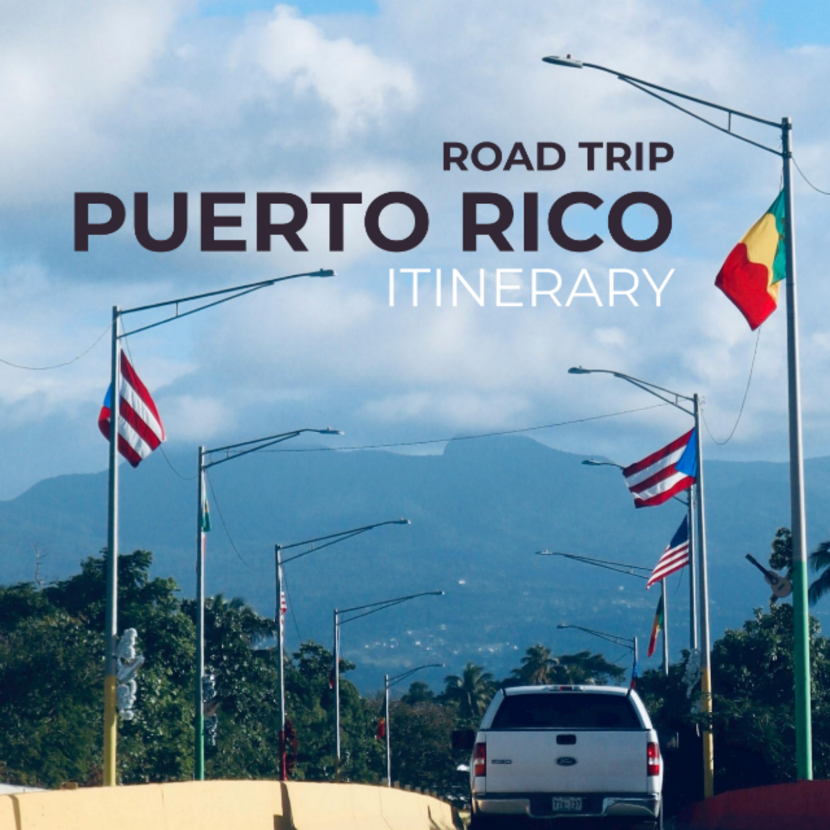 Puerto Rico Road Trip Itinerary Template - Edit Online & Download