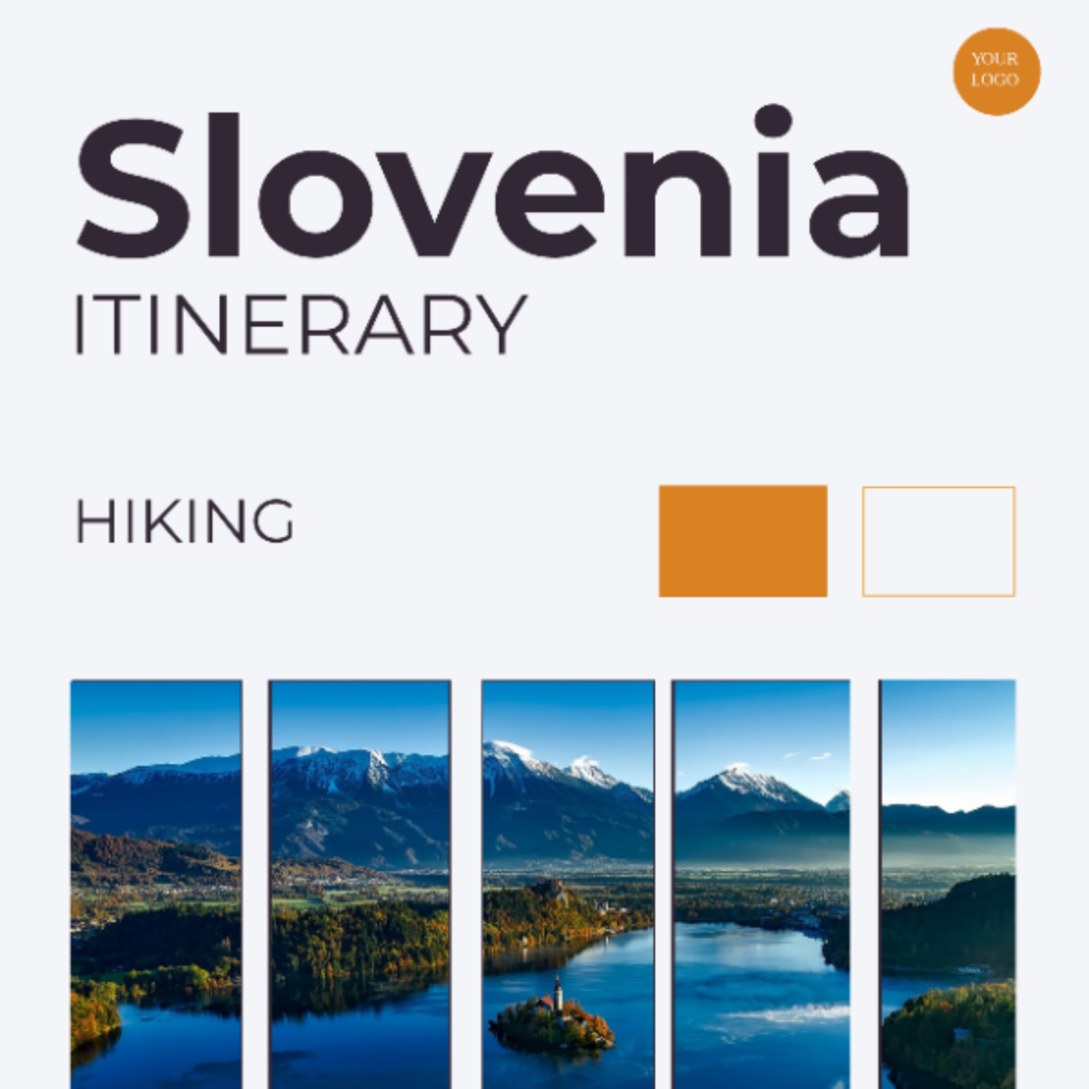 Slovenia Hiking Itinerary Template - Edit Online & Download