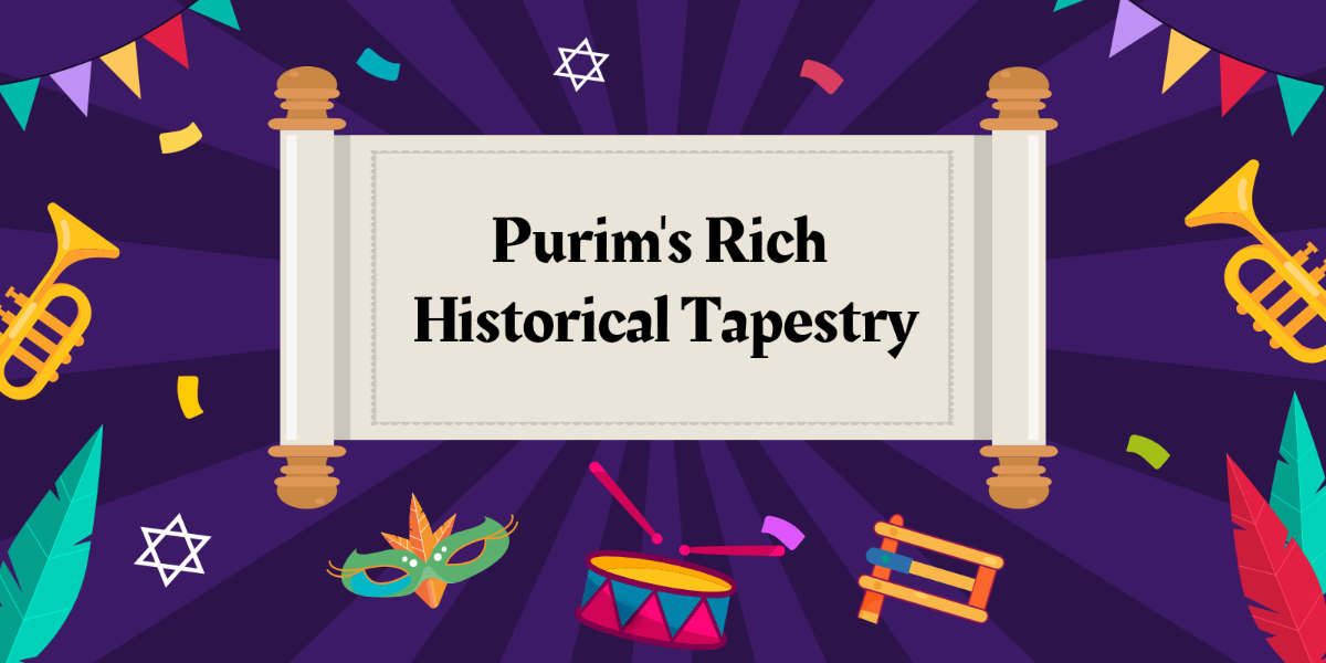 Purim Blog Banner Template