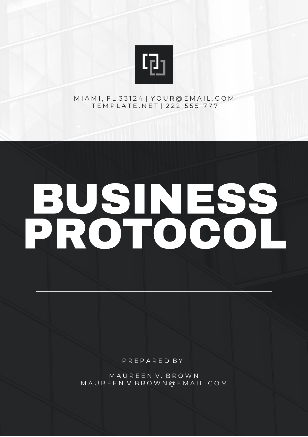 Business Protocol Template - Edit Online & Download