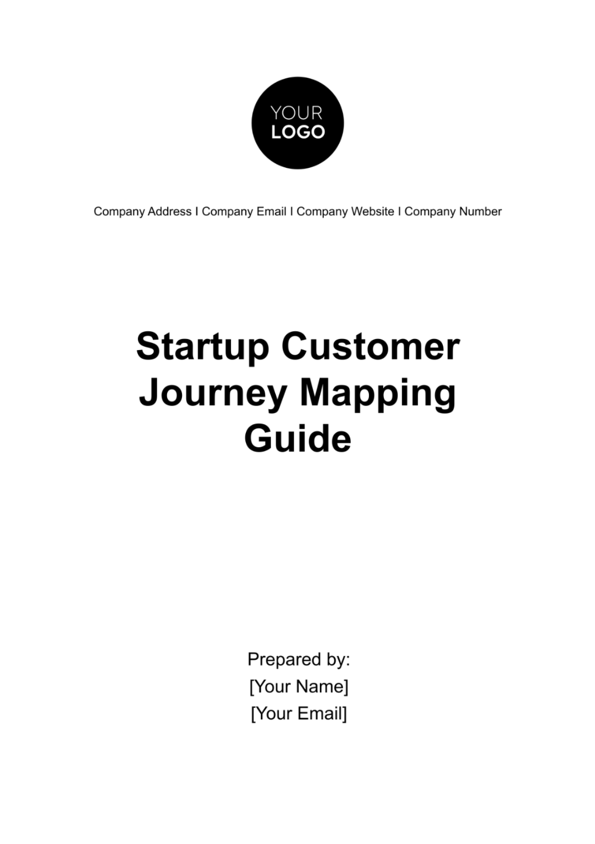 Free Startup Customer Journey Mapping Guide Template