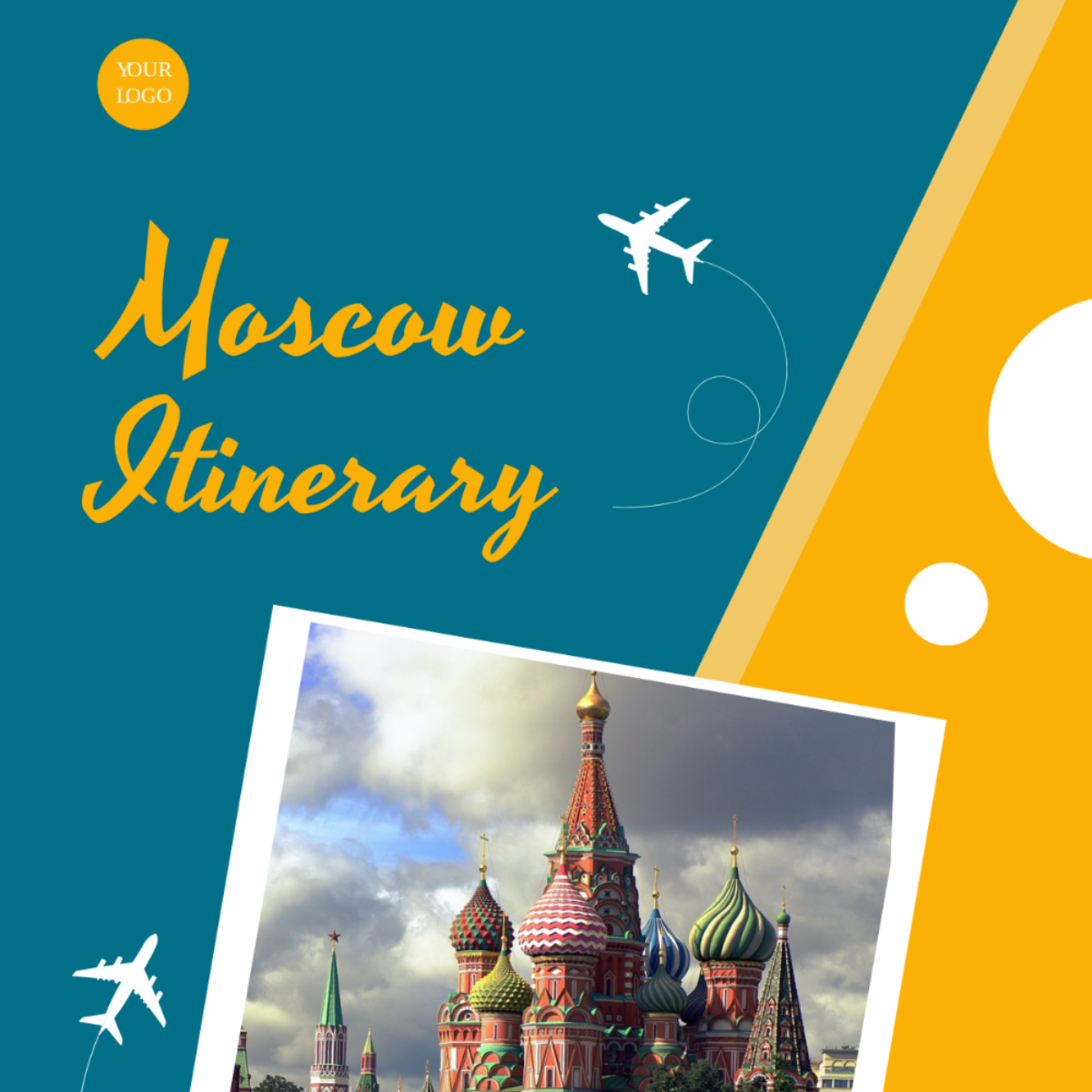 Moscow Itinerary Template - Edit Online & Download