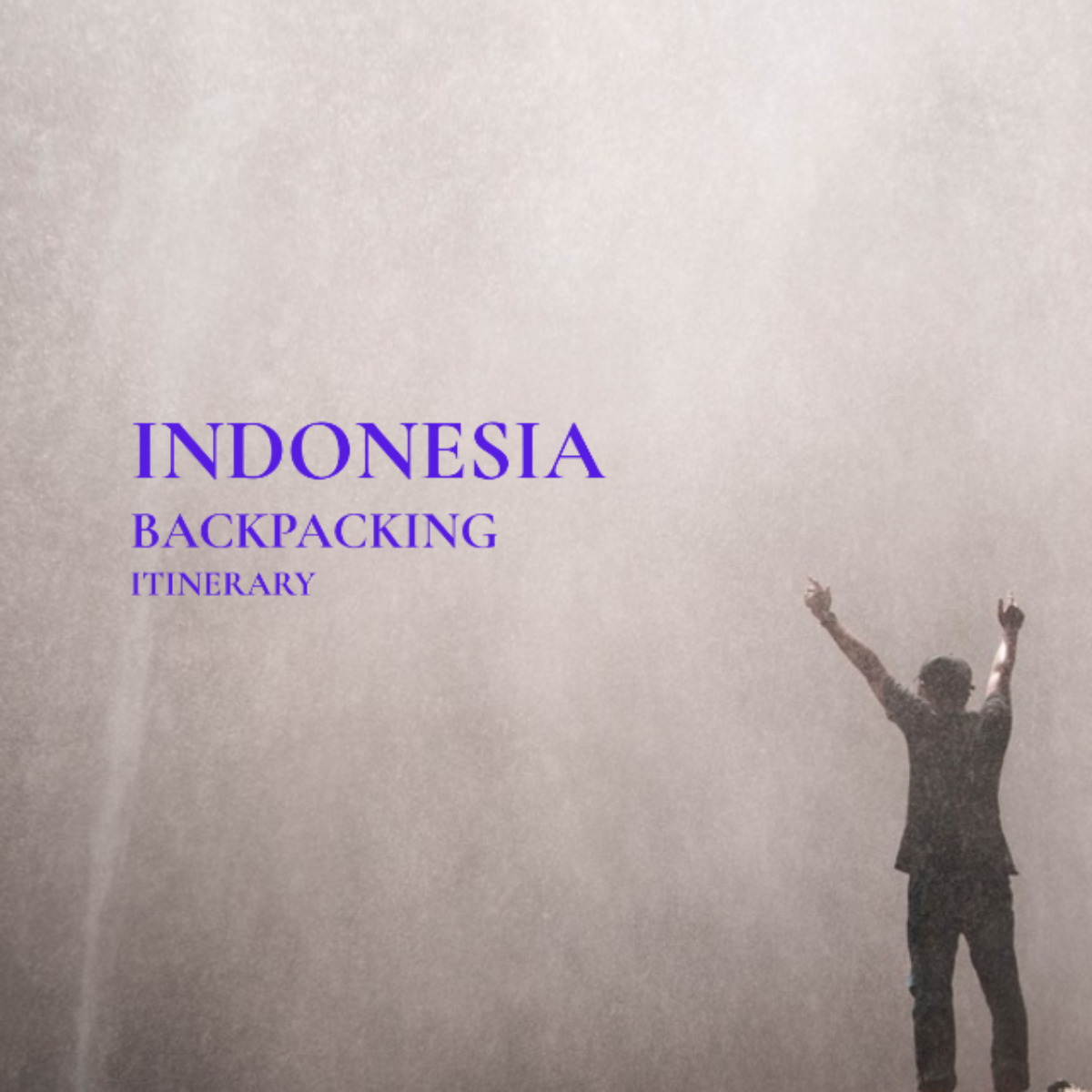 Indonesia Backpacking Itinerary Template - Edit Online & Download