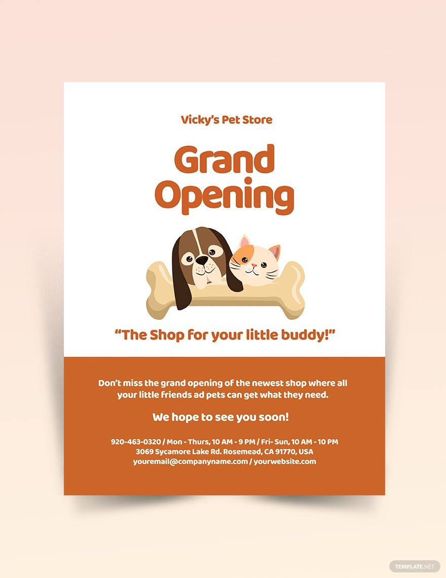 Store Flyer Template