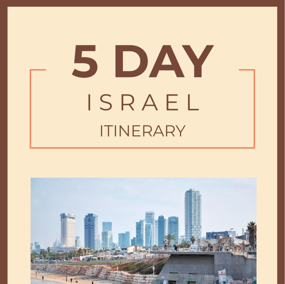 5 Day Israel Itinerary Template - Edit Online & Download