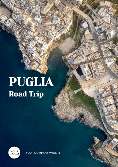 Free Puglia Road Trip Itinerary Template to Edit Online