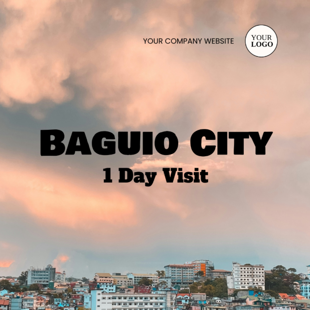 Baguio City Itinerary Template - Edit Online & Download