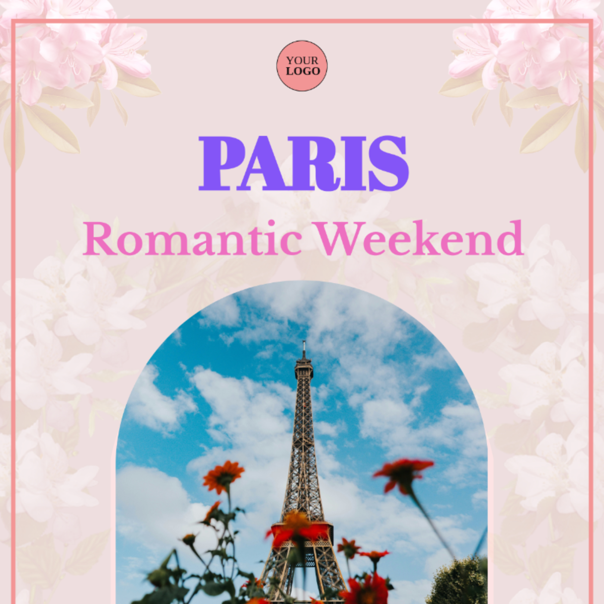 Paris Weekend Itinerary Template - Edit Online & Download