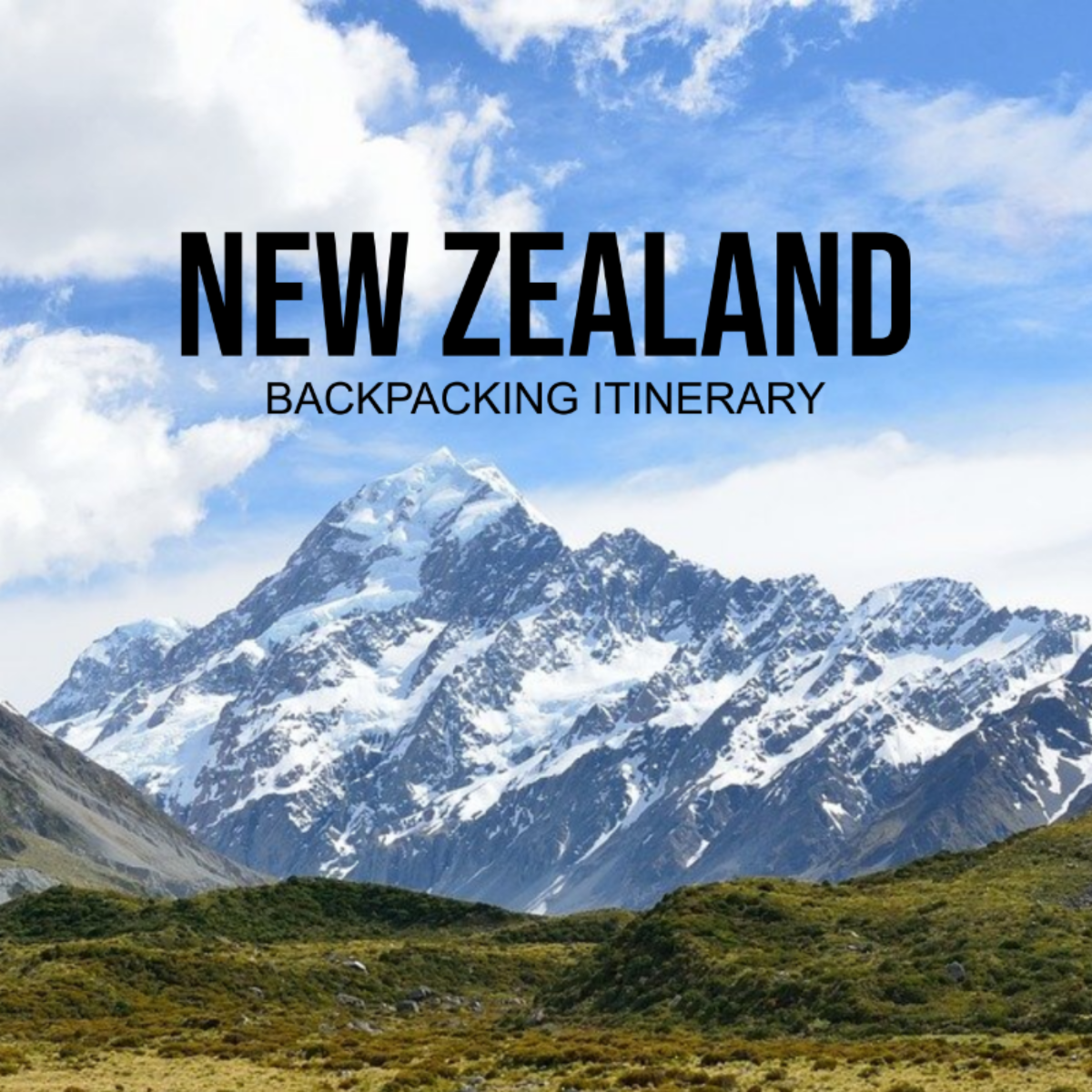 New Zealand Backpacking Itinerary Template - Edit Online & Download