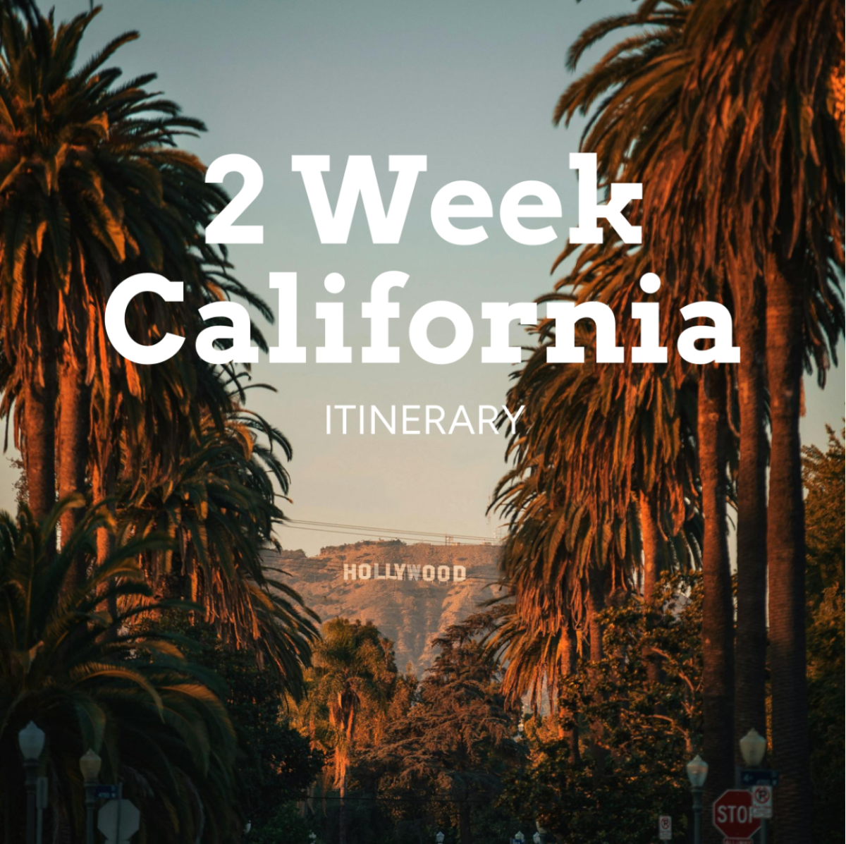 2 Week California Itinerary Template - Edit Online & Download