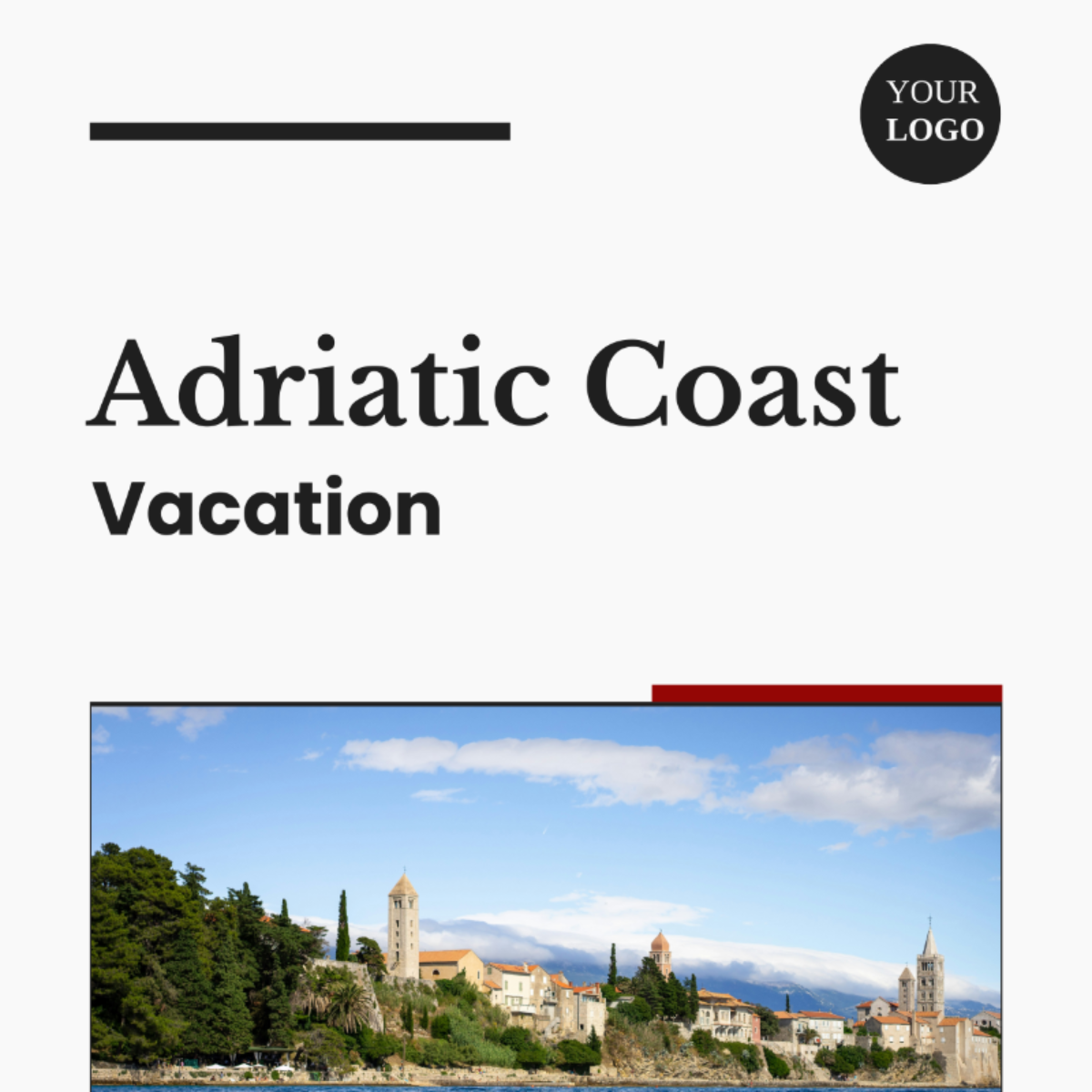 Adriatic Coast Itinerary Template - Edit Online & Download