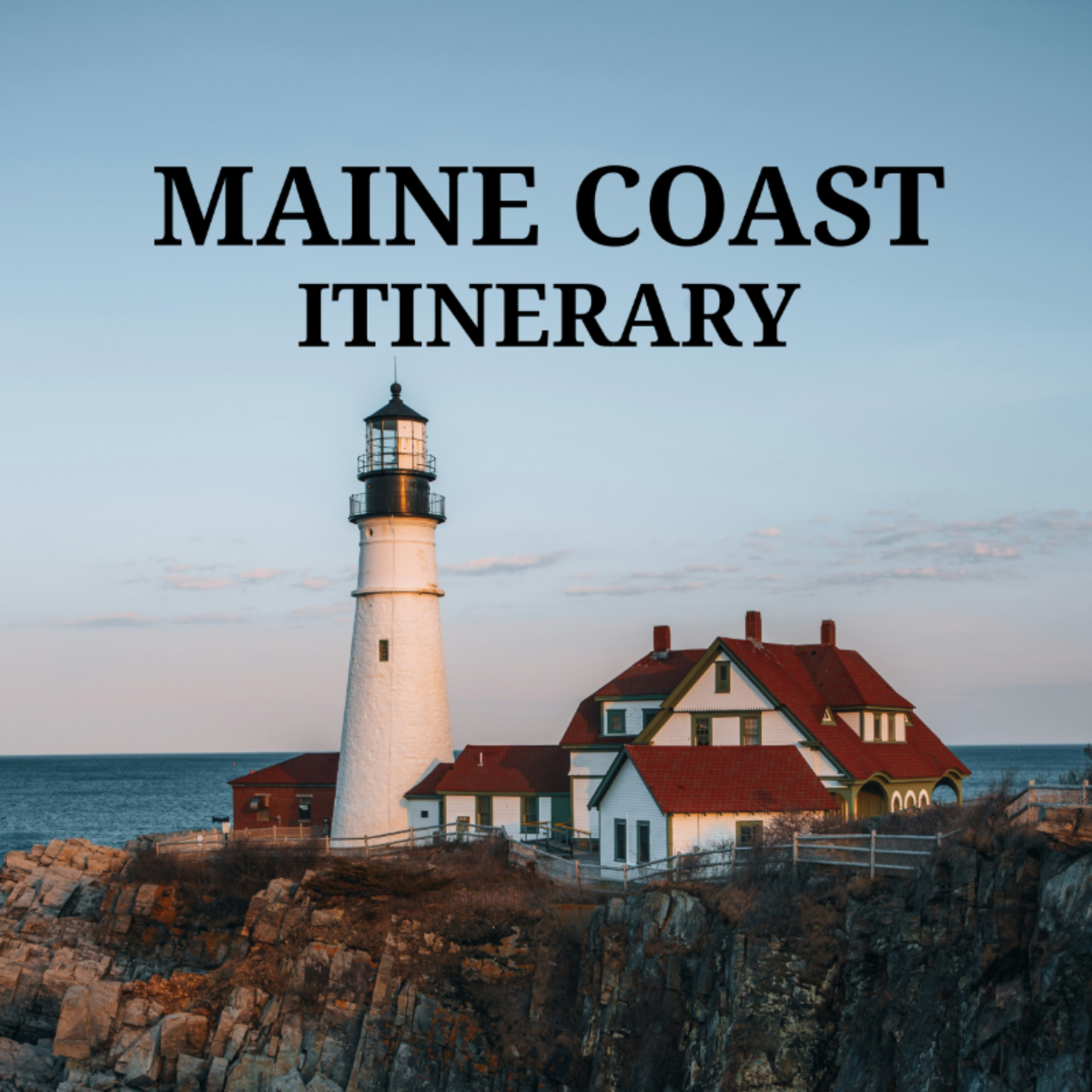 Maine Coast Itinerary Template - Edit Online & Download