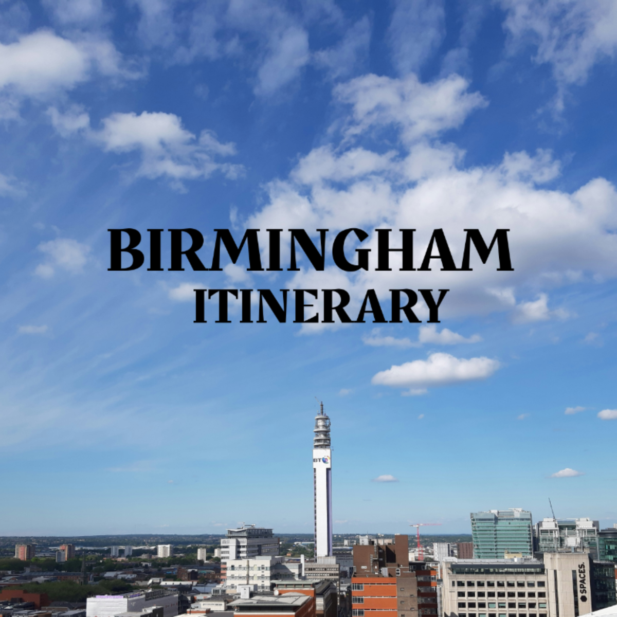 Birmingham Itinerary Template - Edit Online & Download