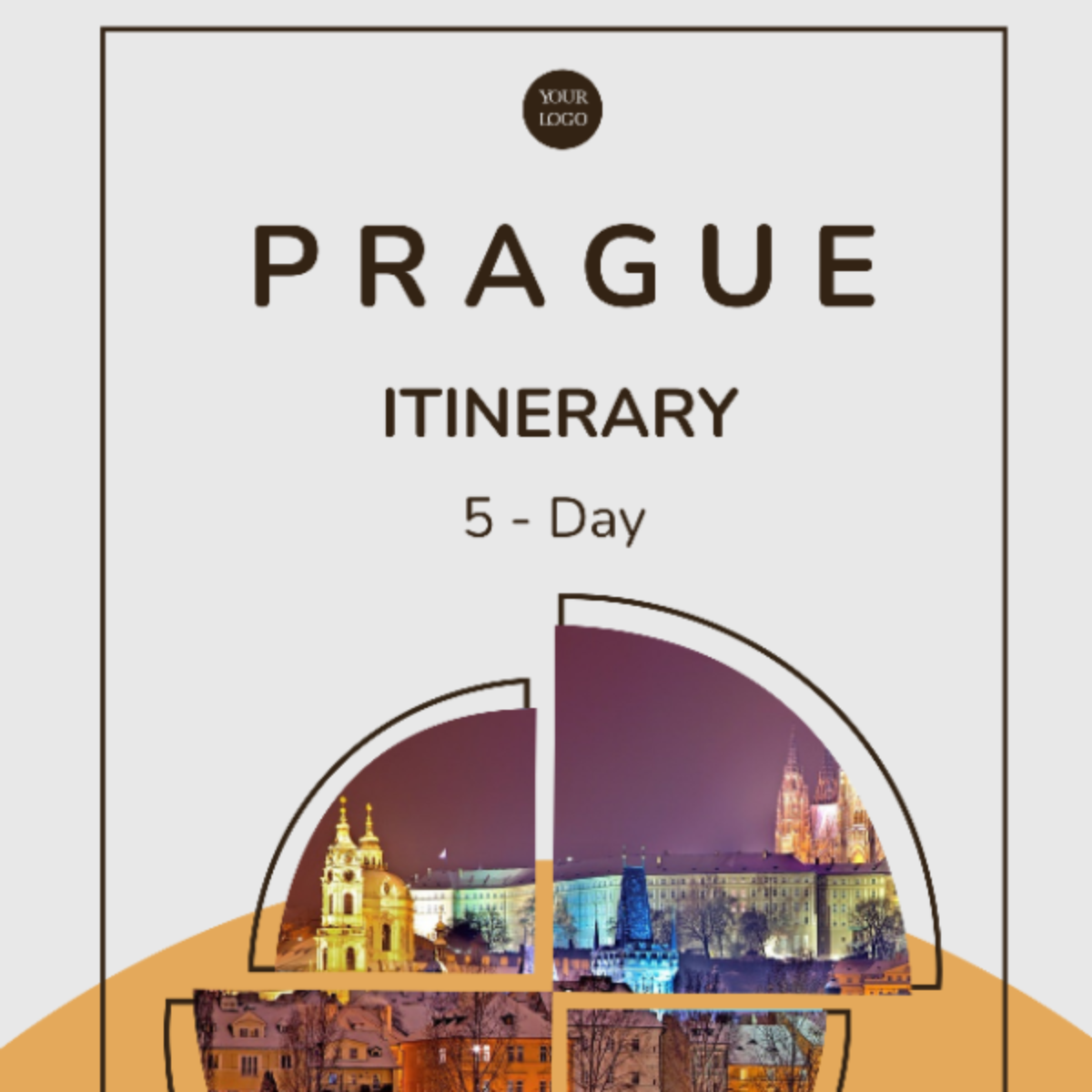 5 Day Prague Itinerary Template - Edit Online & Download